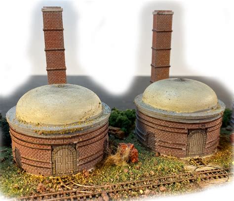 Beehive Kiln And Chimneys Kit N The N Scale Architect