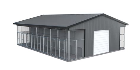 Commercial Kennel Building For 16 Dogs Custom Kits And Designs