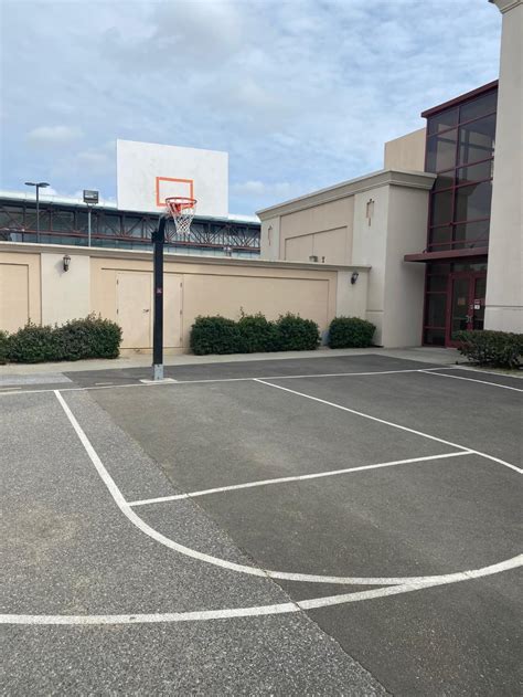 Outdoor Basketball Court Campus Recreation Santa Clara University