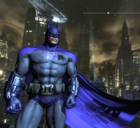 The latest skin for the dark knight is similar to the batman inc. Loco Steve Mod for Batman: Arkham City - Mod DB