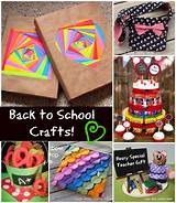 Easy Back To School Crafts