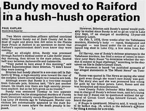 Famous Serial Killers Jeffrey Dahmer Newspaper Headlines Ted Bundy