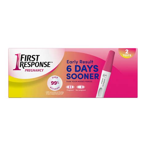 First Response Early Result Pregnancy Test 2 Count