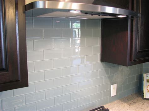 Tiling up your wall or from your counter to ceiling may be a bit more expensive but gives a more seamless, cleaner look. Glass Tile Backsplashes by SubwayTileOutlet - Modern ...