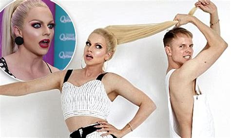 Drag Queen Courtney Act Talks About Dating As Shane Jenek Daily Mail Online