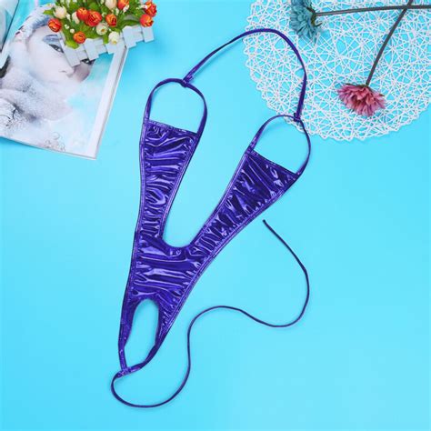 Sexy Women Teddy Lingerie Micro Bikini V String Slingshot Monokini