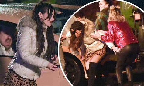 Michelle Keegan Dons A Mini As She Throws Herself Into A Fight Scene