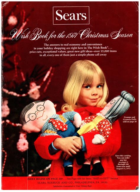 1971 Sears Wish Book Christmas Catalogs Childhood Memories