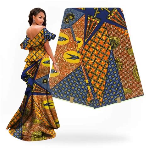 Ankara African Wax Print Fabric Wax Hollandais Wax High Quality