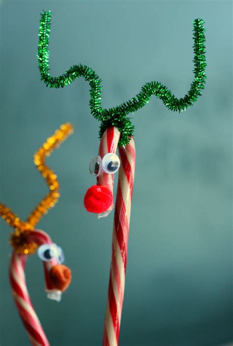 16 Fun Candy Cane Reindeer Crafts Guide Patterns