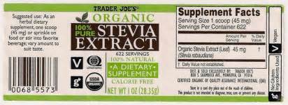 Stevia Trader Joes Ragweed And Corn Allergy Cross Reactions Ethanol