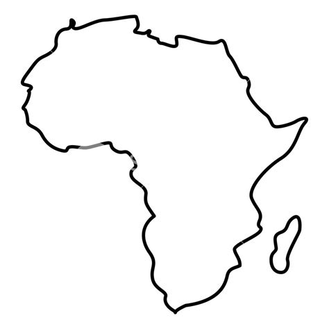 How To Draw Map Of Africa Amazing Free New Photos Blank Map Of Africa