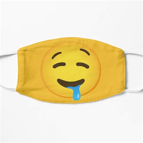 Drooling Face Emoji T Mask By Mkmemo1111 Emoji Ts Ts Emoji