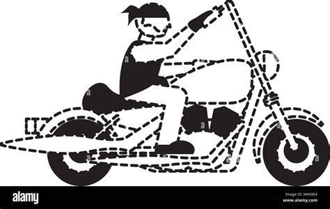Motorcycle Biker Design Stock Vector Image And Art Alamy