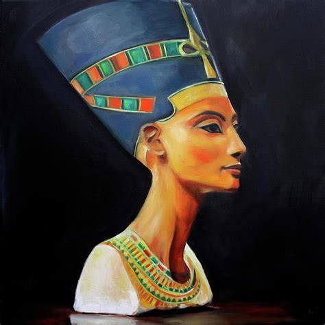 Three Moons Nefertiti Painting Ph