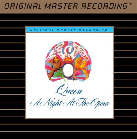 Queen A Night At The Opera 1992 24kt Gold Plated Cd Discogs