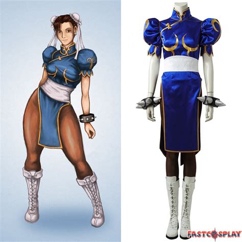 Street Fighter V Chun Li Cosplay Costume