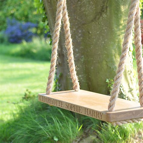 A wide variety of trees. Garden swings to make your summer swing along nicely