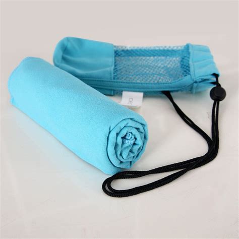 Deconovo Sky Blue Microfiber Travel Towel Ultra Compact Absorbent And Fast Drying Towel Travel
