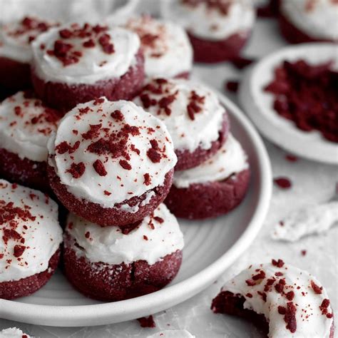 Frosted Red Velvet Cookies Lane And Grey Fare
