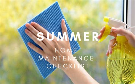 Summer Home Maintenance Checklist And Tips For Your Home Xploredubai