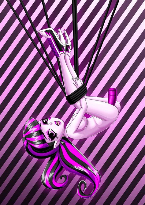 Rule 34 Dildo Draculaura Female High Heels Monster High Palcomix Pink Skin Sex Toy Tied Up