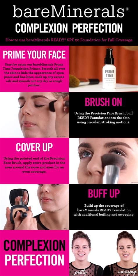 Bare Minerals Foundation How To Apply Makeup Bare Minerals Cosmetics How To Apply