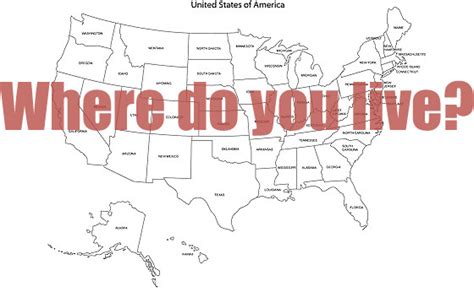 Poll What State Do You Live In And Why