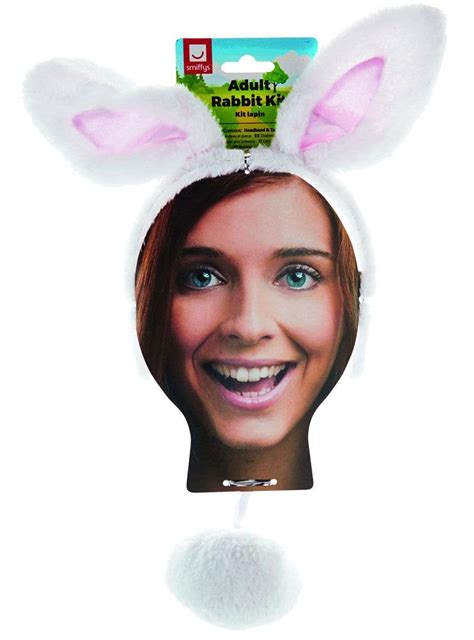 Bunny Ears And Tail Costume Set Bunny Costume Accessory Kit