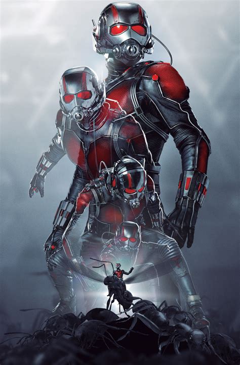 Image Ant Man Shrinking Textless Poster Marvel Cinematic