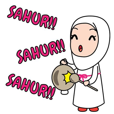 Si Fulana Ramadan Vidio Stickers For Whatsapp