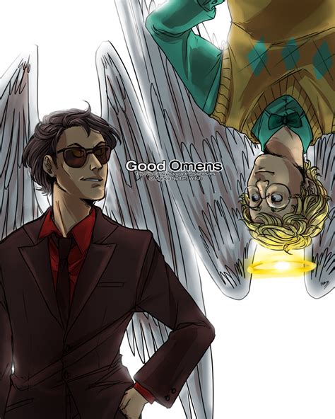 Unless the story is mainly about if a pairing is involved, they may push for the relationship to go faster. Good Omens + Superwholock Omens by ryounkura on DeviantArt