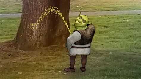 Shrek Marks His Territory Youtube