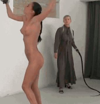 Naked Slave Whipping My XXX Hot Girl