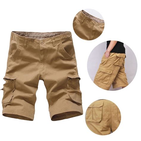 Tactical Shorts Multi Pockets Mens Casual Shorts Cotton 1pcs High