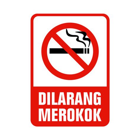 Detail Lambang Dilarang Merokok Koleksi Nomer