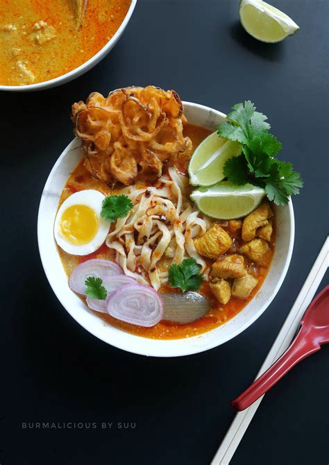 Coconut Noodle Soup — Burmalicious By Suu