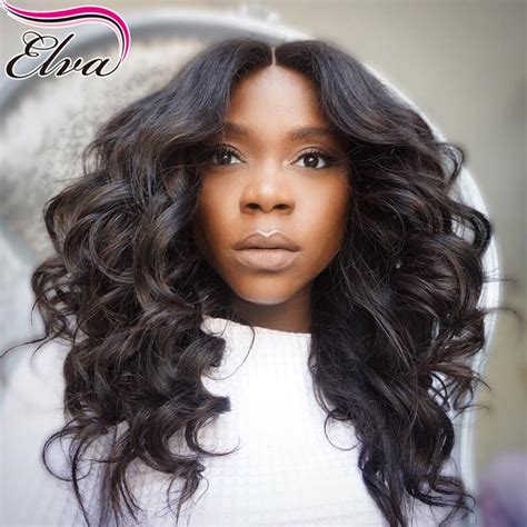 brazilian loose deep curly human hair wigs glueless full lace wigs for black woman lace front