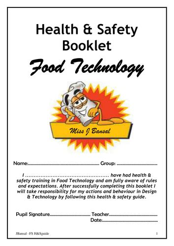 Employers should train employees how to identify all types of hazards related to their assigned job tasks. Health & safety booklet: Food technology | Teaching Resources