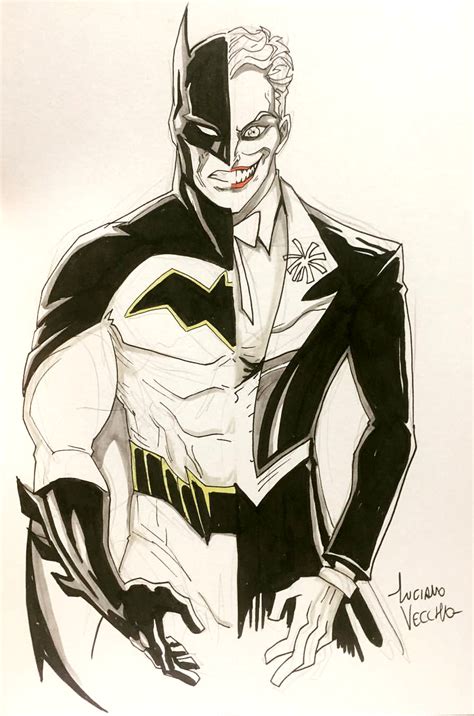 Batman V Joker Commission By Lucianovecchio On Deviantart
