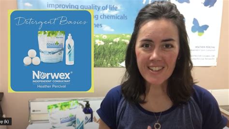 Norwex Detergent Basics By Heather Percival Norwex Independent Consultant Youtube