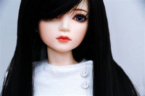 Perfect for customizing or collecting. Amazing Japanese BJD doll (ball-jointed) Black hair | Ball ...