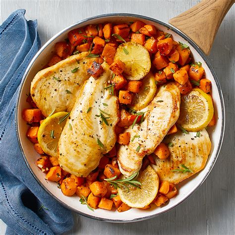 Rosemary Chicken With Sweet Potatoes Recipe Eatingwell