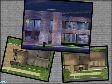 The Sims Resource Modern Starter Houses Modern Starter House 11