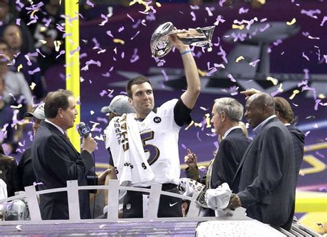 Super Bowl Ravens Joe Flacco Caps Playoff Run With Mvp Award The