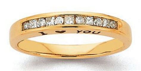 I Love You Ring I Love You Ring Wedding Rings Engagement Rings