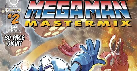 Rockman Corner Mega Man Mastermix Issue 2 Covers And Solicitation Revealed