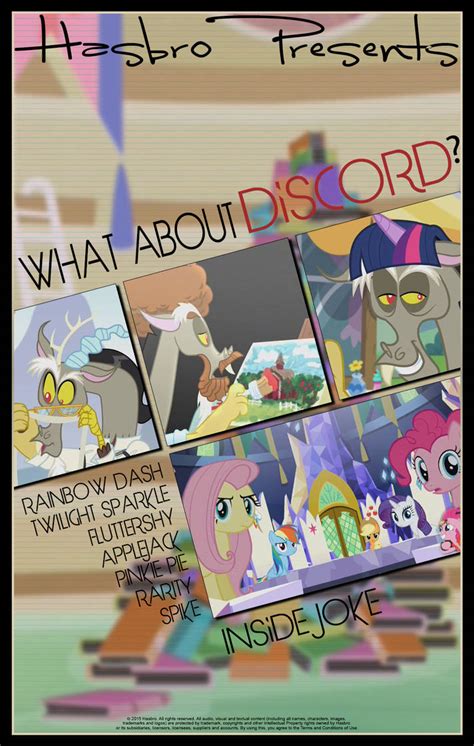 Mlp What About Discord Movie Poster By Pims1978 On Deviantart