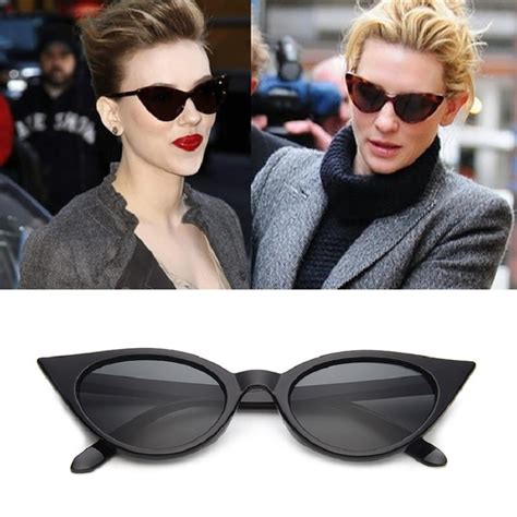 2017 New Fashion Cat Eye Sunglasses For Women Brand Designer Vintage