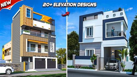 20 Front Elevation Designs For 2 Floor House 💖 Double Floor Elevation